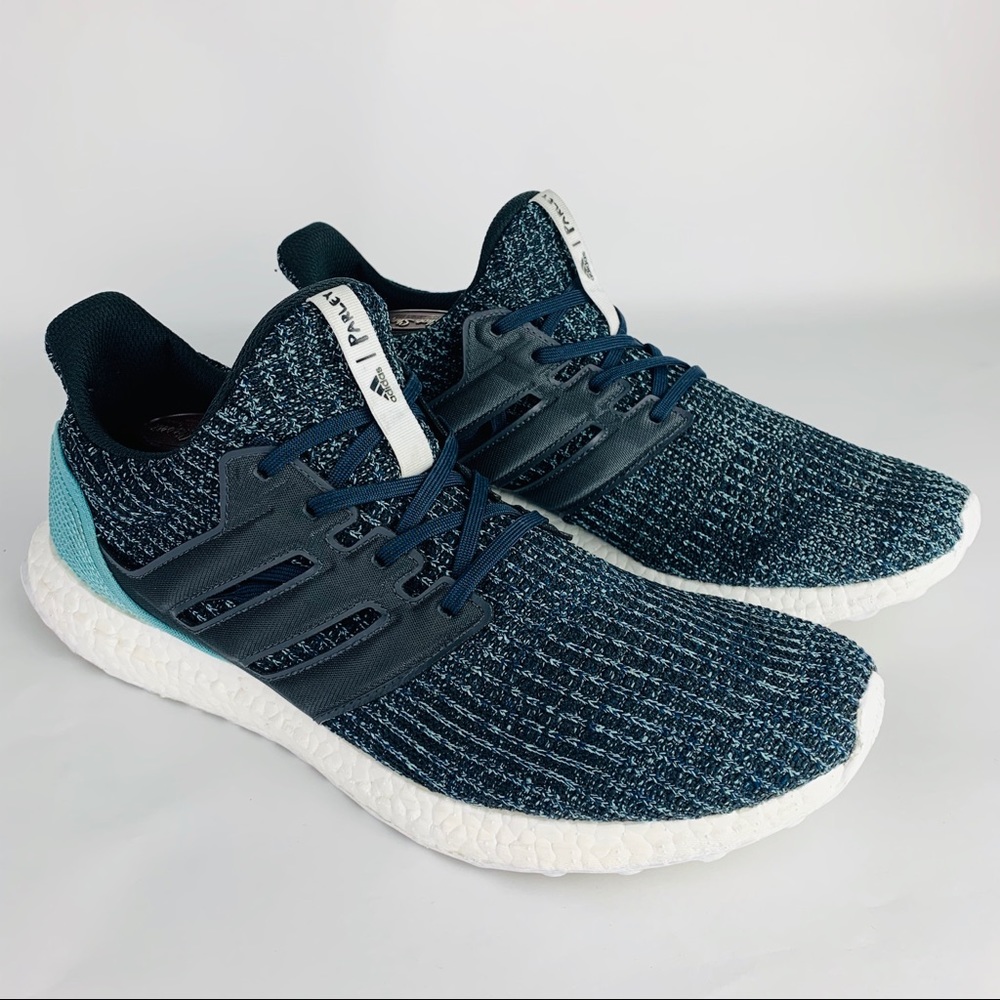 Adidas Ultra Boost 4.0 Parley Blue Running Shoes